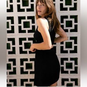 Zara crochet skirt and cropped top set